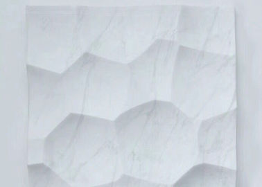 Κίνα Όμορφη άσπρη μαρμάρινη πλάκα κωδωνοκρουσίας κεραμιδιών φλεβών φυσική πέτρινη για τη διακόσμηση τοίχων υποβάθρου προμηθευτής