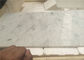 Άσπρα φυσικά πέτρινα κεραμιδιών ιταλικά γυαλισμένα κεραμίδια πατωμάτων του Καρράρα άσπρα μαρμάρινα προμηθευτής