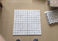 Τετραγωνικά κεραμίδια τοίχων μωσαϊκών του Καρράρα άσπρα μαρμάρινα για την εγχώρια διακόσμηση προμηθευτής