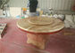 Προκατασκευασμένη μαρμάρινη πολλαπλάσια μορφή Onyx επιτραπέζιων κορυφών για να δειπνήσει κουζινών τον πίνακα προμηθευτής