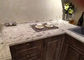Προσαρμοσμένα φανταχτερά άσπρα Prefab πέτρινα Countertops χαλαζία για το γραφείο κουζινών προμηθευτής